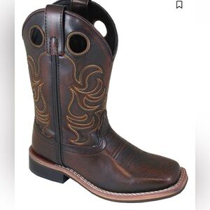 Brown Western Kids Boots